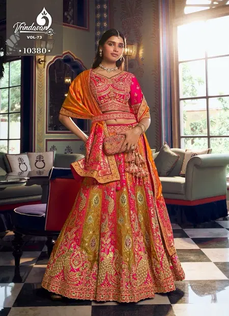 Vrindavan Vol 73 By Royal Banarasi Premium Silk Lehenga Choli